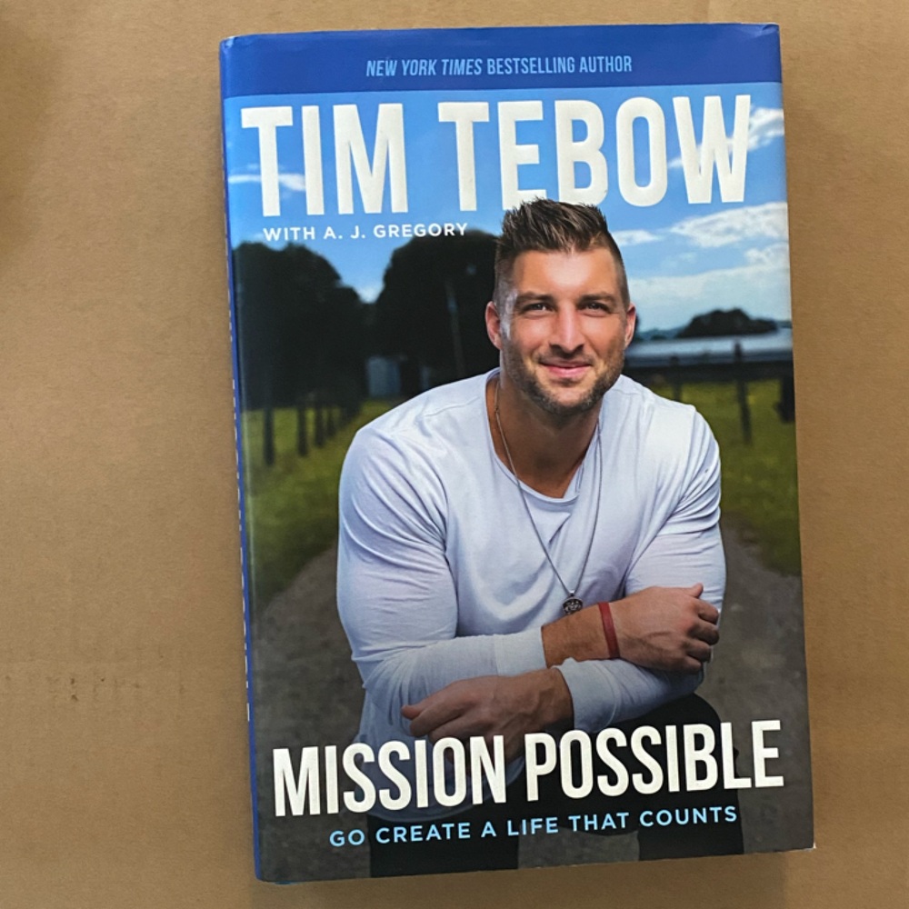 Tim Tebow Hardcover Book